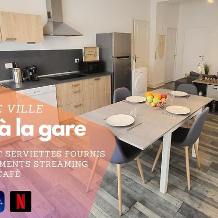 Logement Spacieux - Face A La Gare Et Centre-Ville Эпиналь Экстерьер фото